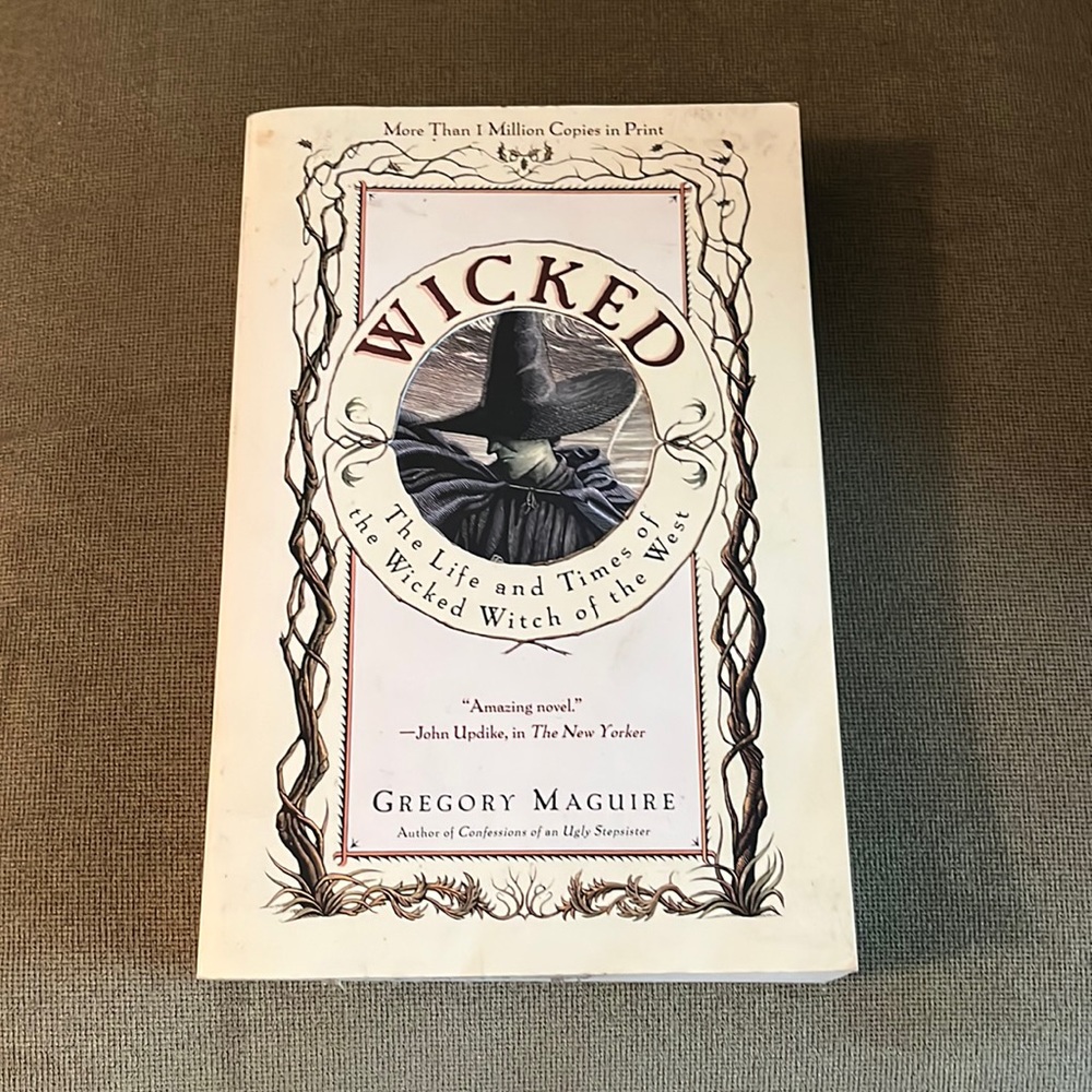 “Wicked” soft cover book